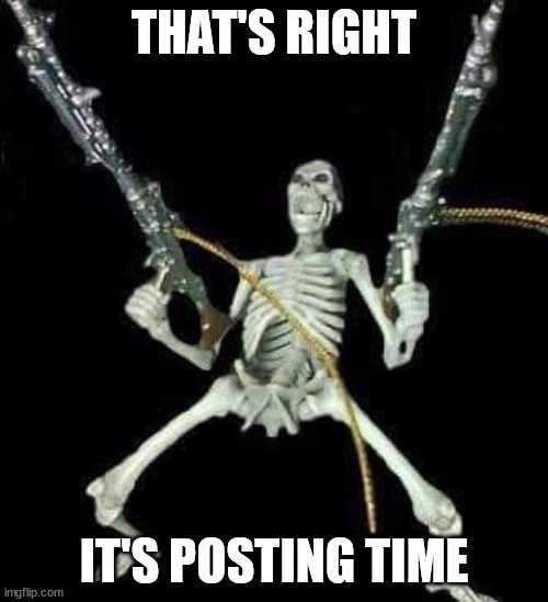 It's posting time